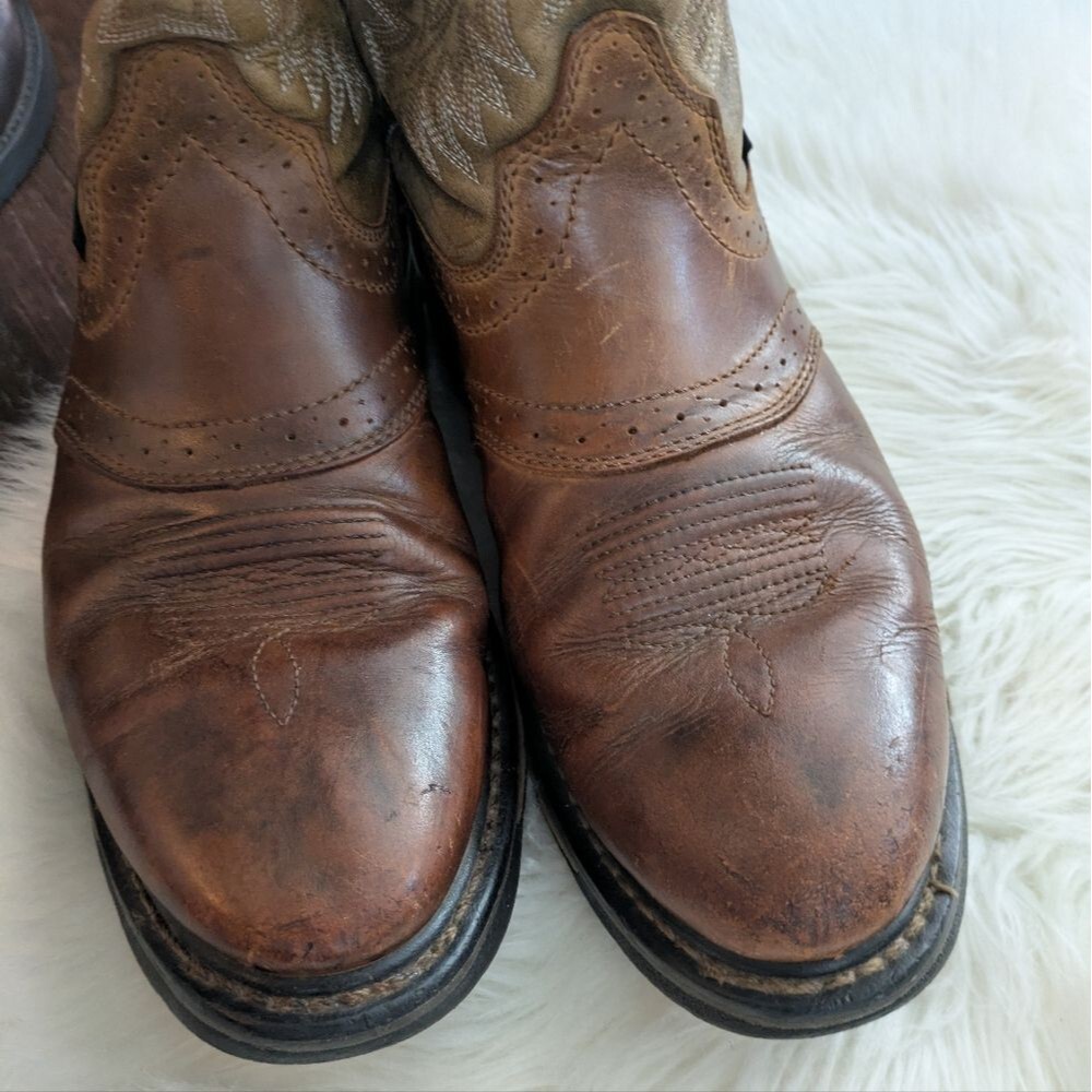 Ariat Workhog Waterproof Composite Toe Work Boots… - image 4
